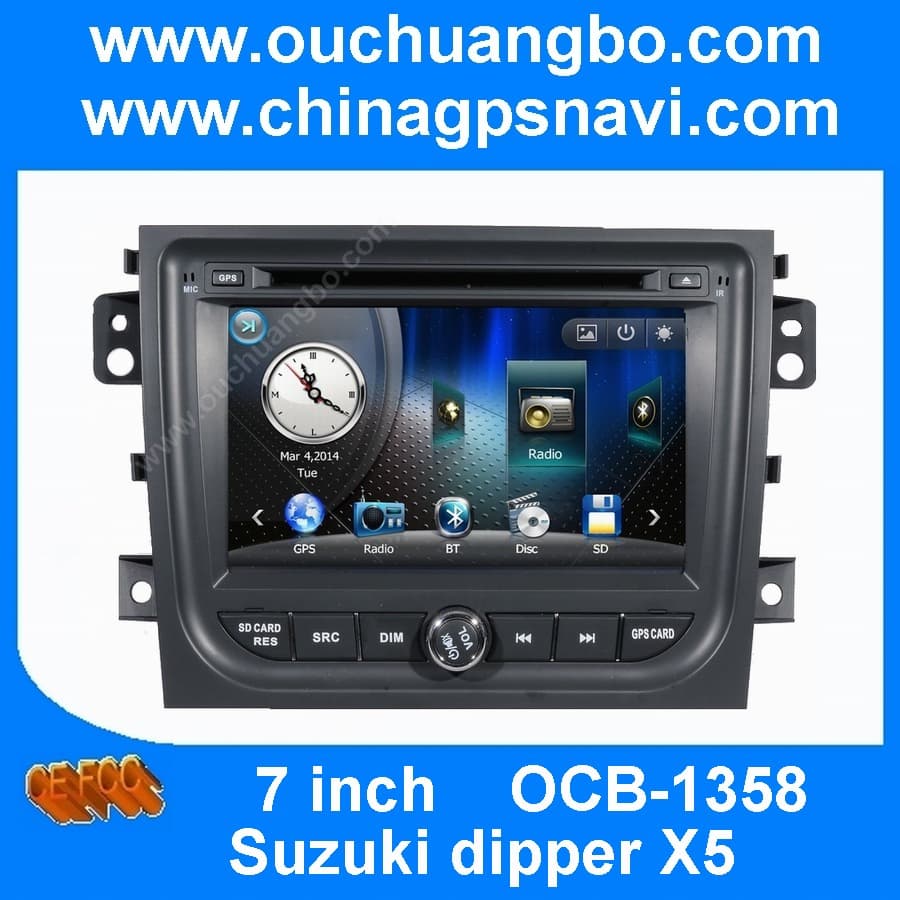 Ouchuangbo Suzuki dipper X5 audio DVD gps radio